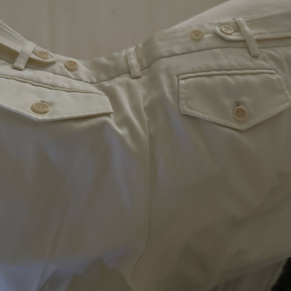 BCBG black and ivory color capris. The ivory have cuffs. - Picture 6 of 6